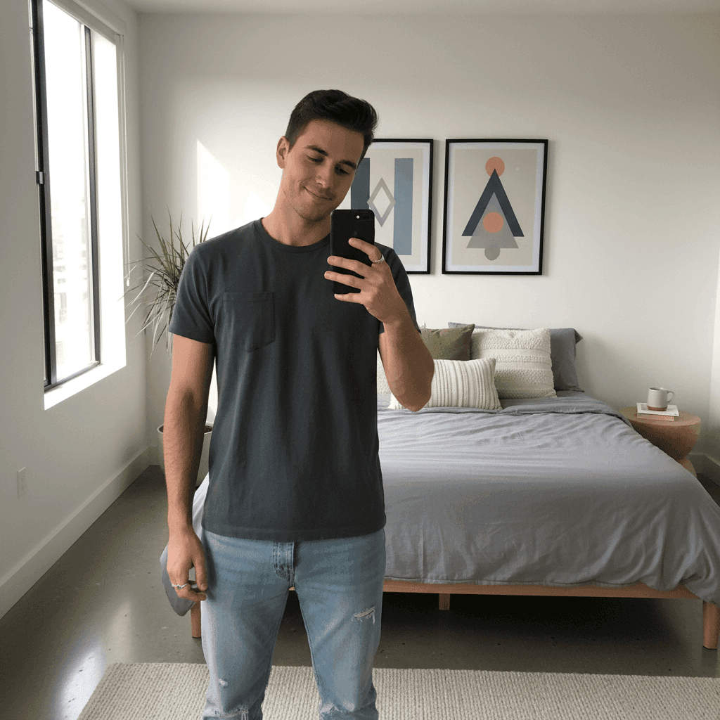 Bedroom Casual before