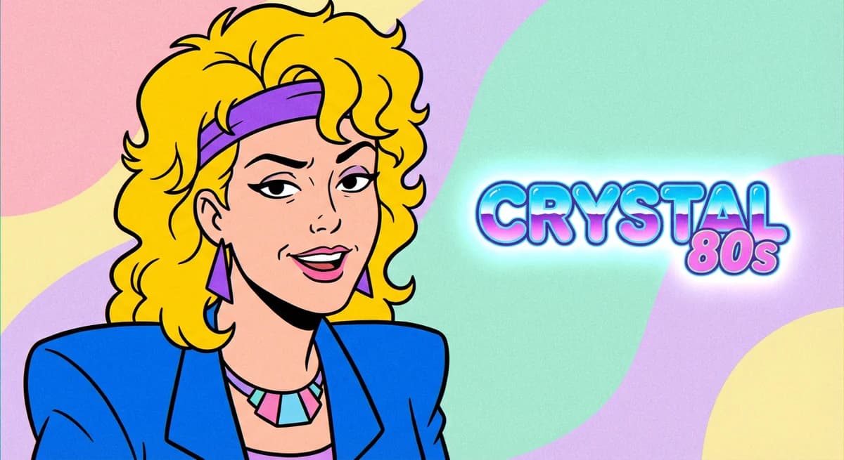 Classic 80s cartoon character