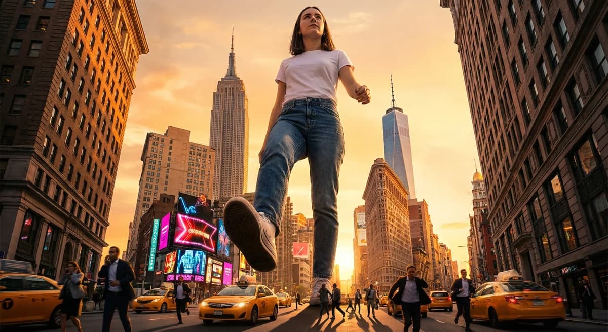 Giant Person Photo Generator