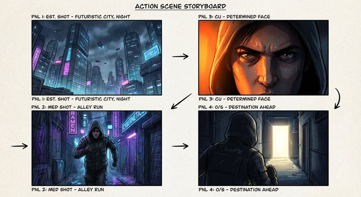 Film Storyboard & Pre-Vis