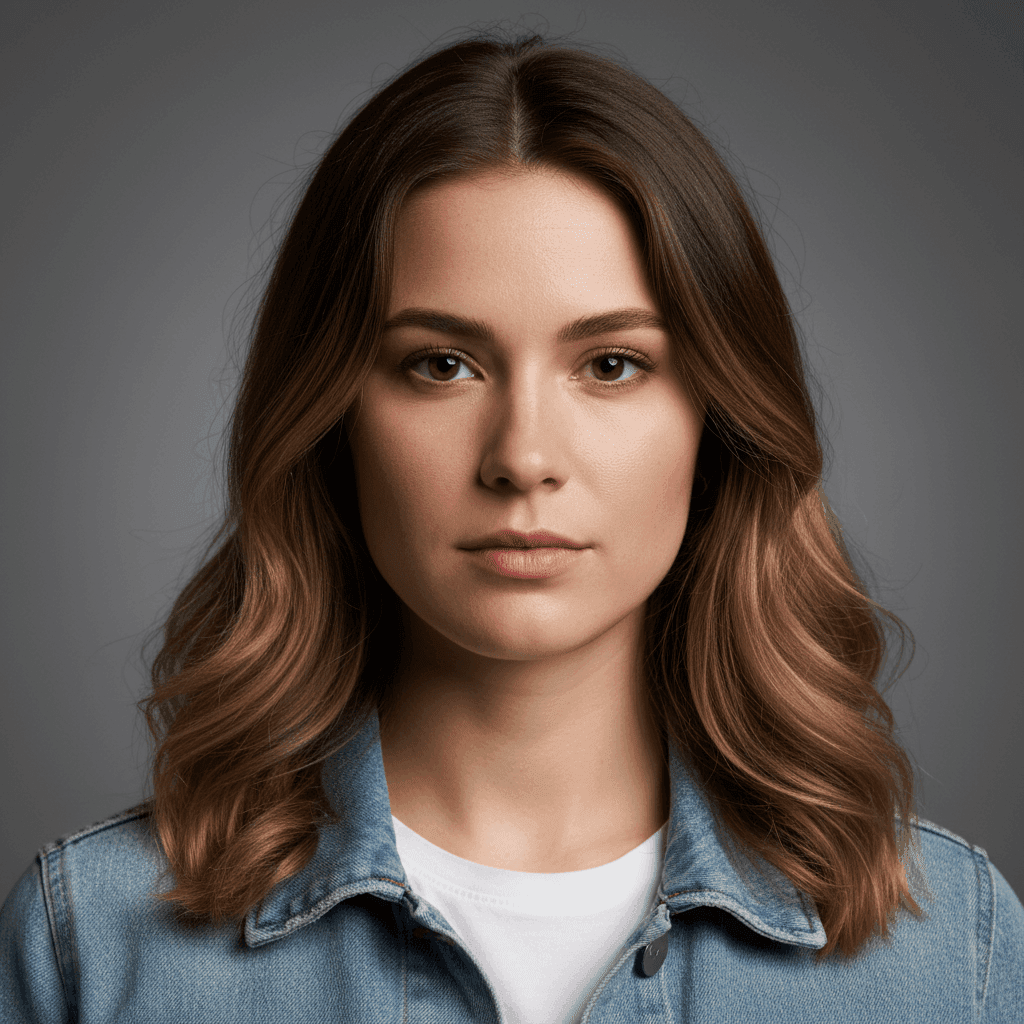 NYC urban nightlife Y2K portrait transformation - before