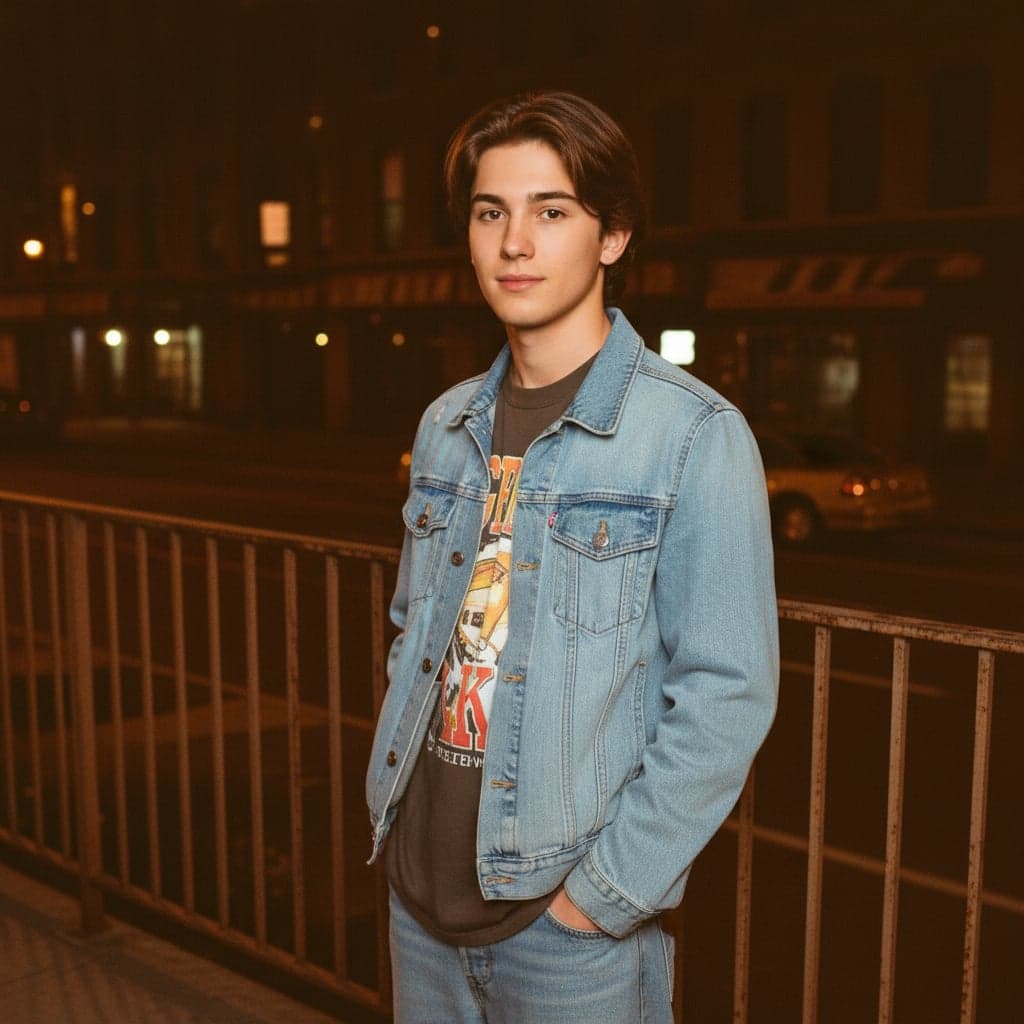 4200K warm flash Y2K street portrait - after