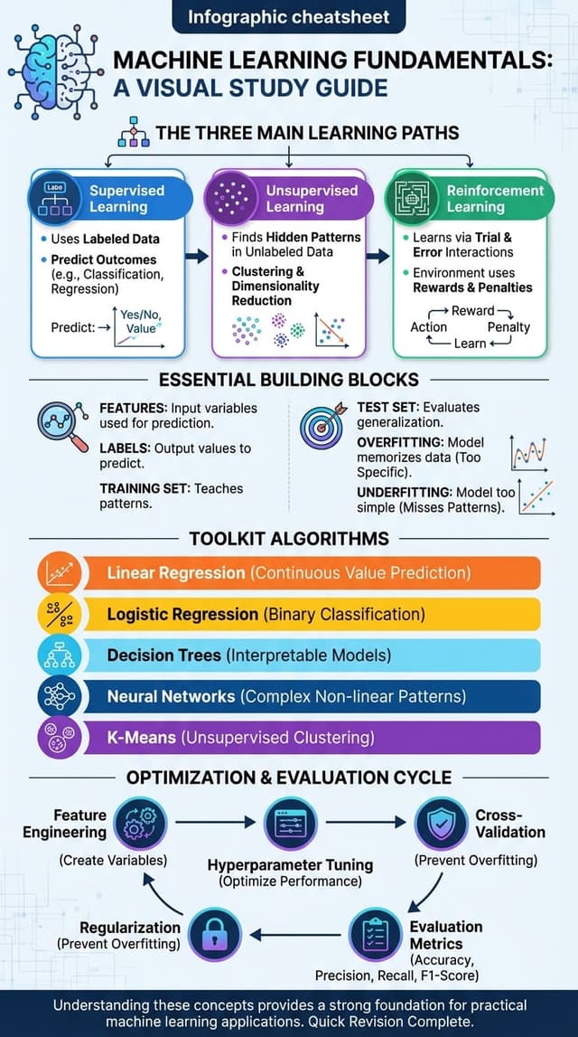 Infographic cheatsheet example