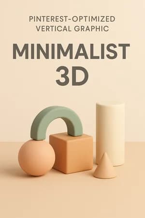 Demo image showing branded Pinterest graphics created with AI