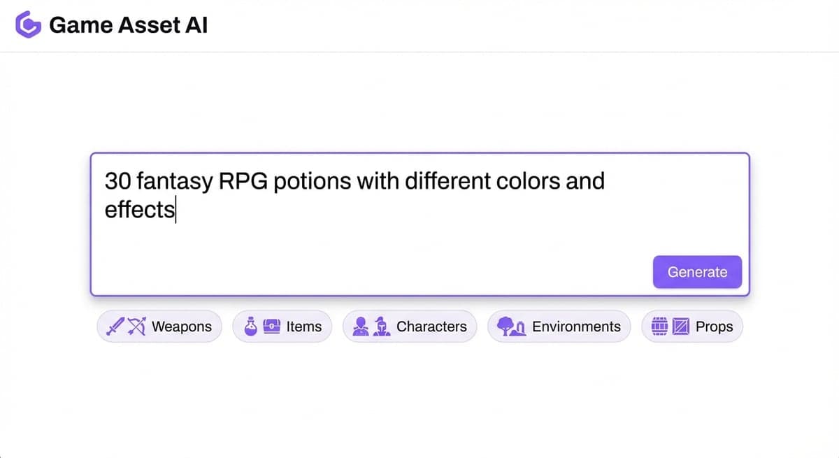 Prompt input interface example