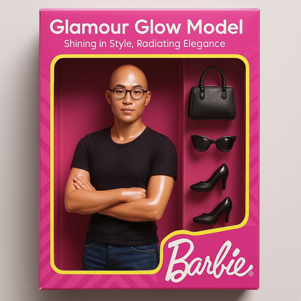 Barbie doll style transformation result