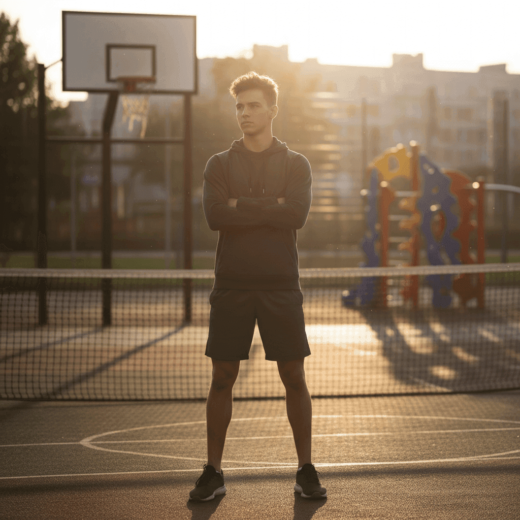 1970s sports photography generator action shot - film grain and analog tones