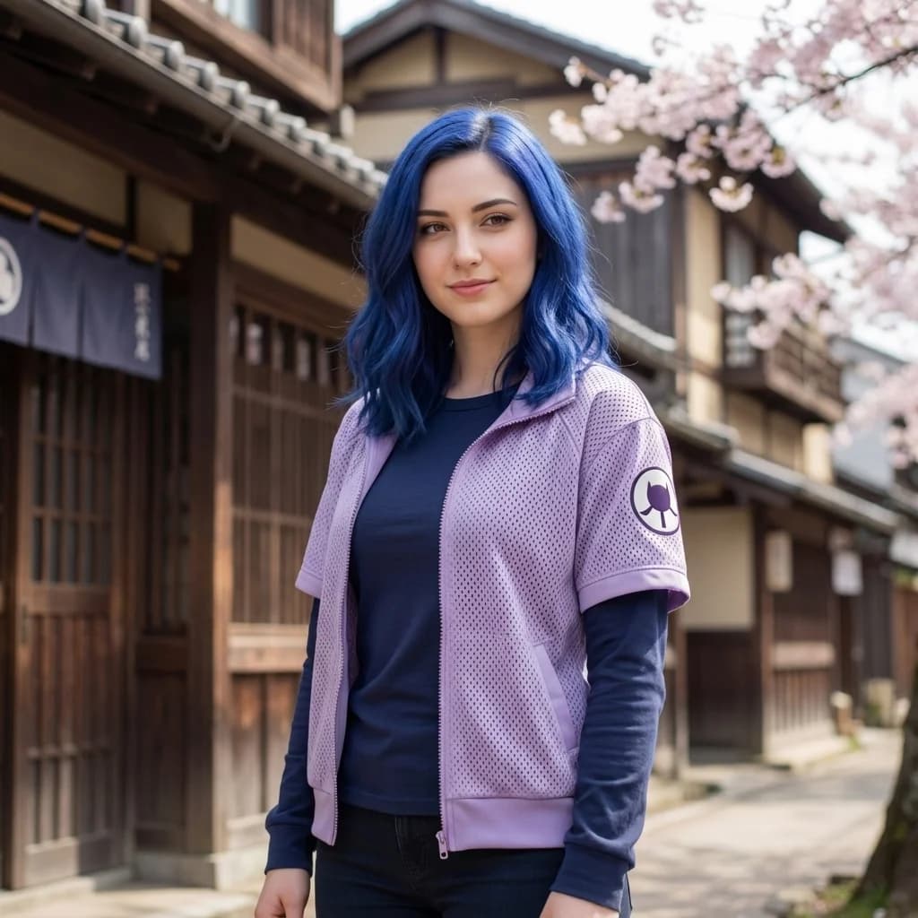 After - Hinata cosplay transformation