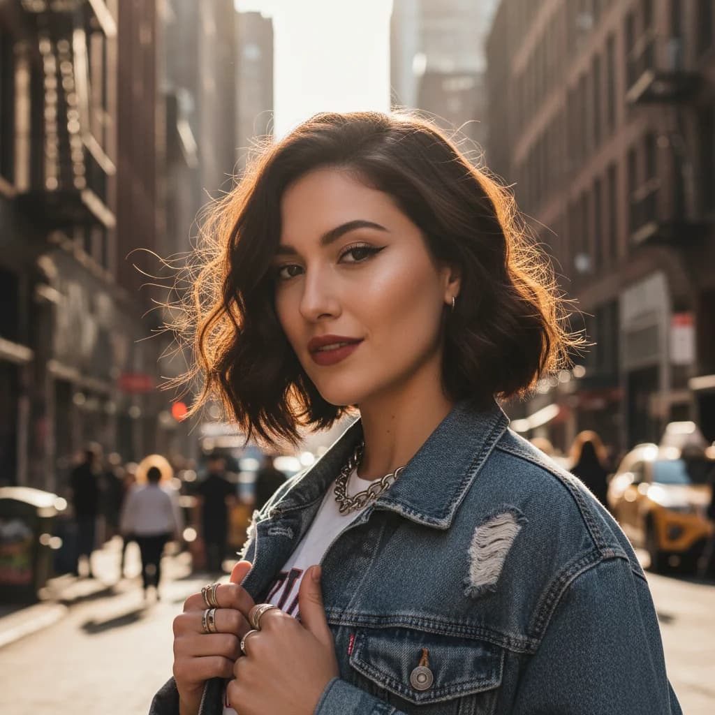 Before - Original photo for Reze cosplay