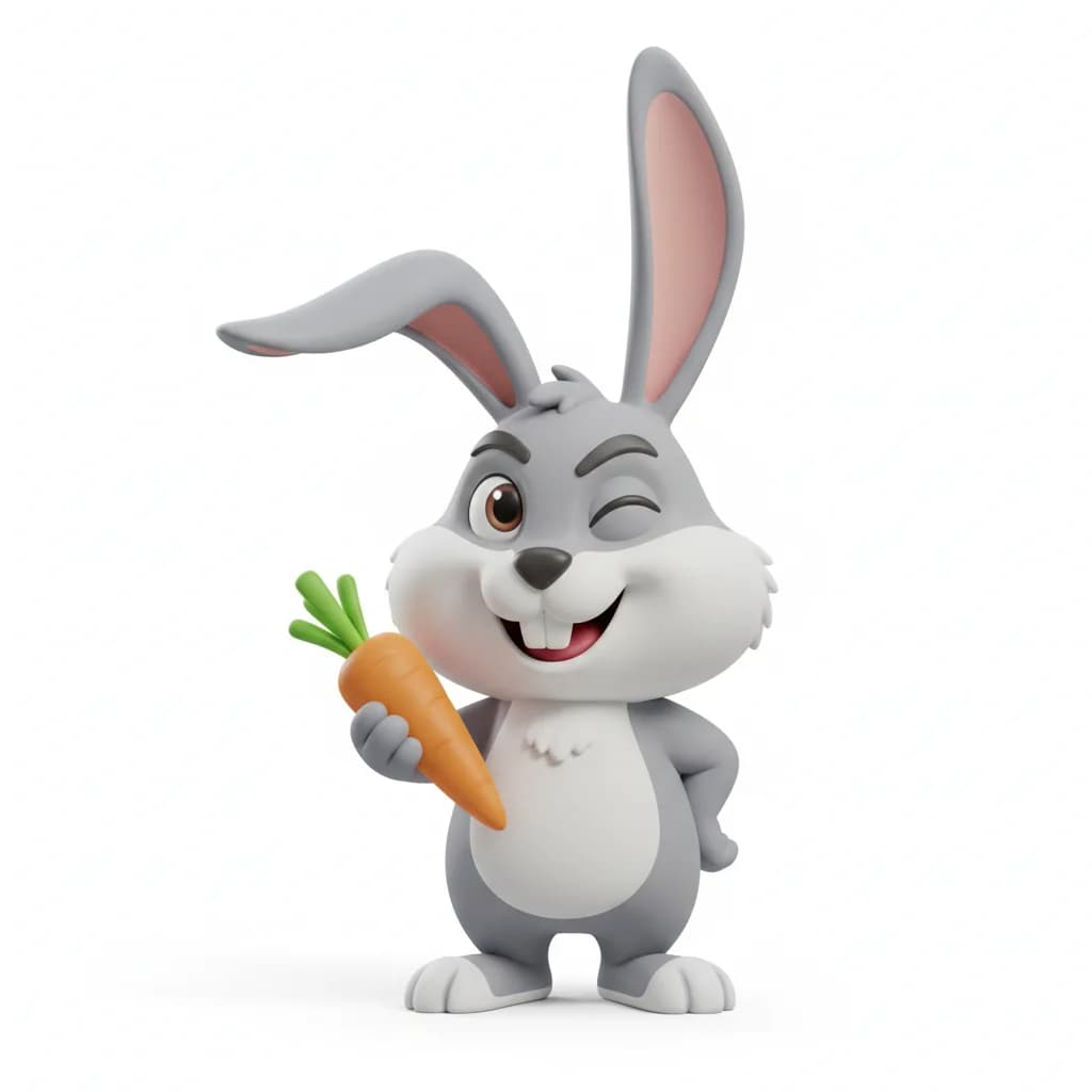 Bugs Bunny - The wisecracking rabbit