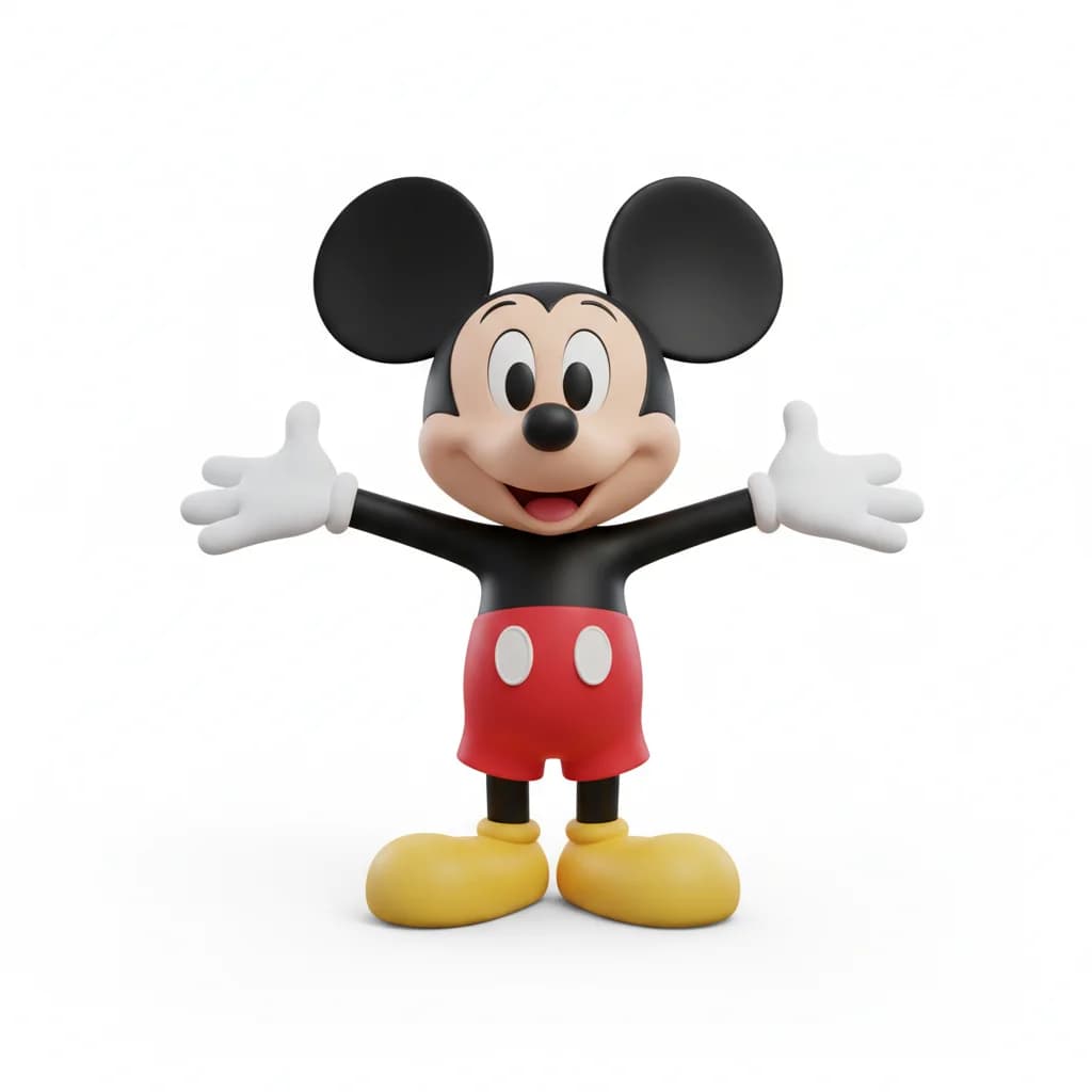 Mickey Mouse - The iconic Disney mouse