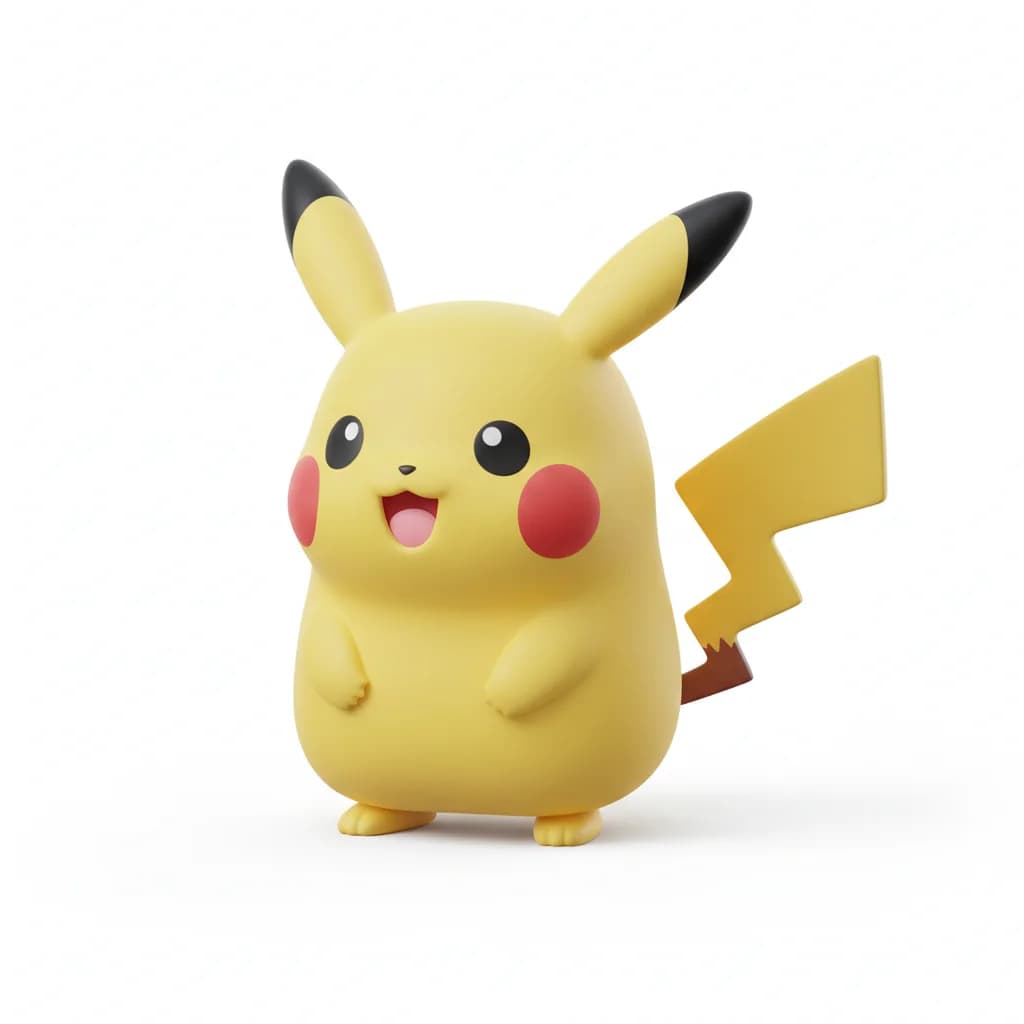 Pikachu - The electric mouse Pokemon