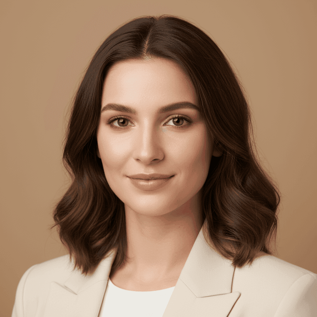 Original portrait photo before editorial grid transformation