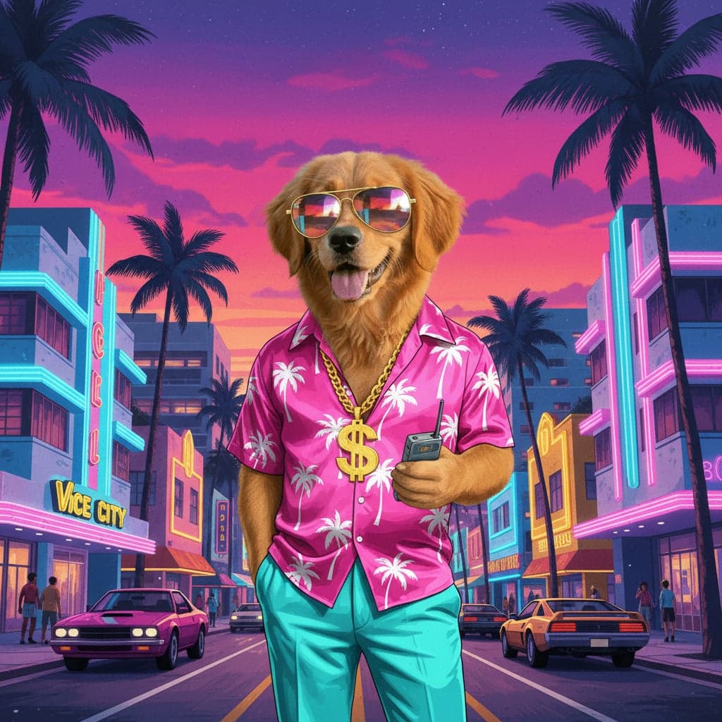 GTA filter use case - Pet Transformations (Humorous)