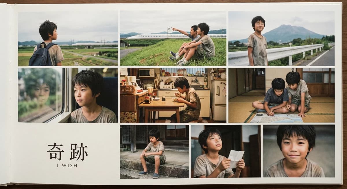 Kore-eda style I WISH photobook