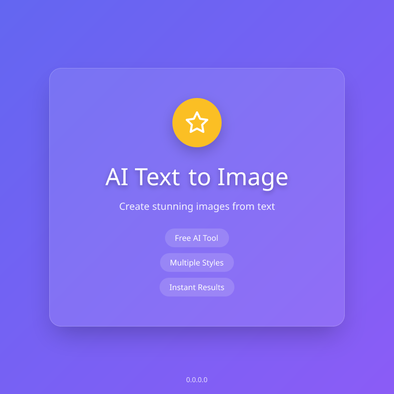 Free AI Text to Image Generator | Create Stunning Art from Text Prompts