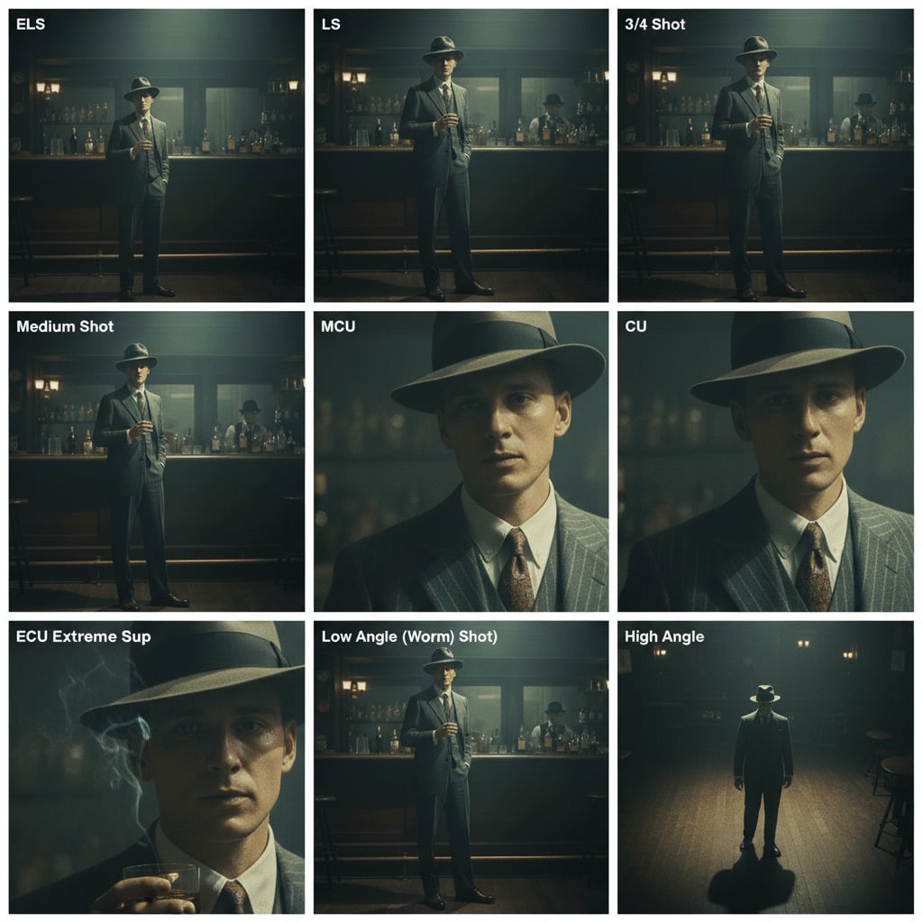 Film Production Coverage Planning - Storyboard