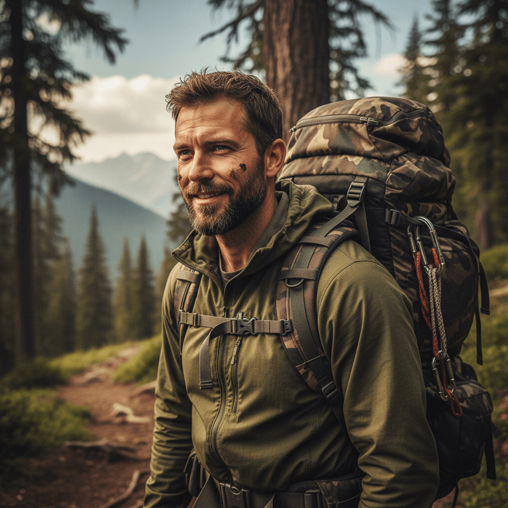 Forest Hiker - Before